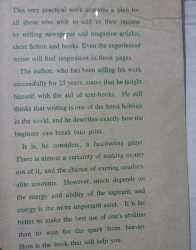 AUTHOR'S POST-WAR GUIDE.  By Lawrence G Green