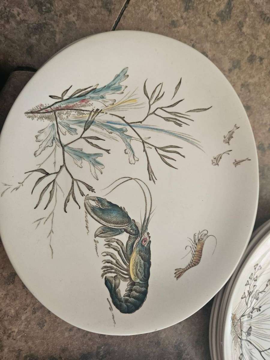 Johnson Bros. Fish Plate Set (England)