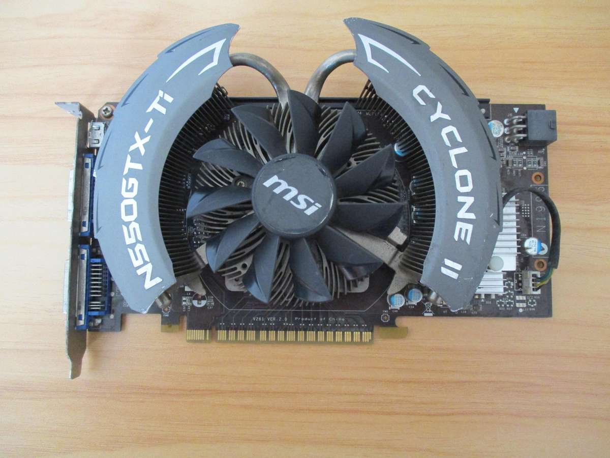 MSI GTX 550 TI Cyclone 2