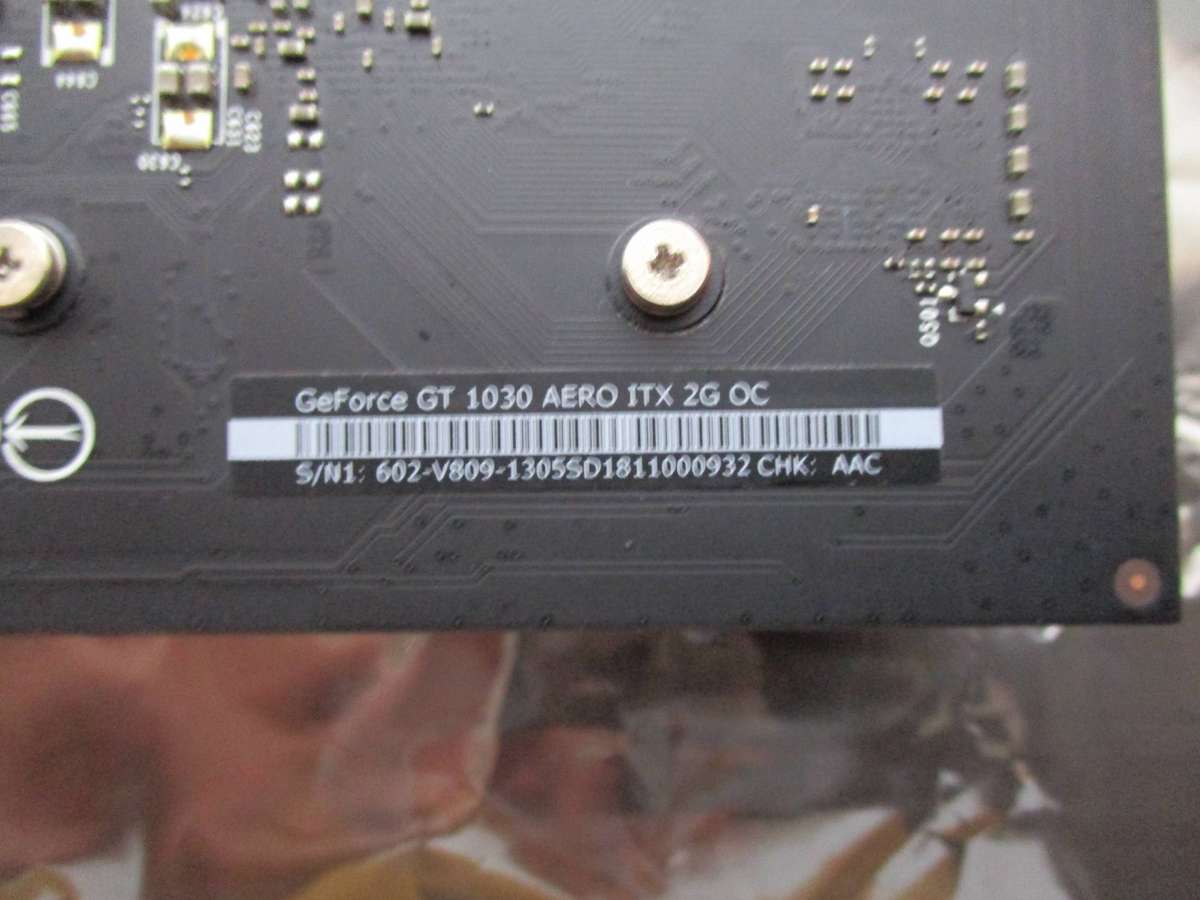MSI GT 1030 ITX AERO