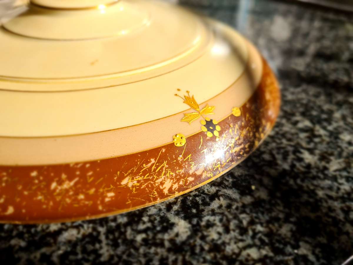 1890's French Limoges Cake stand - set of 2