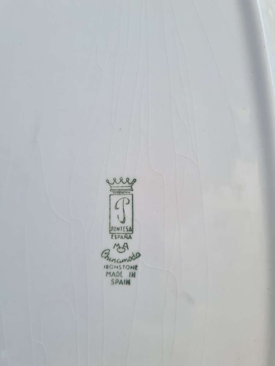 Pontesa Ironstone Plate