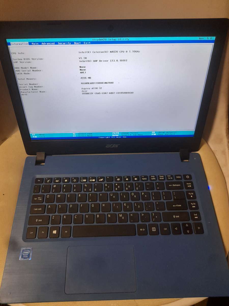 ACER ASPIRE 1 A114-32 14" NOTEBOOK PC