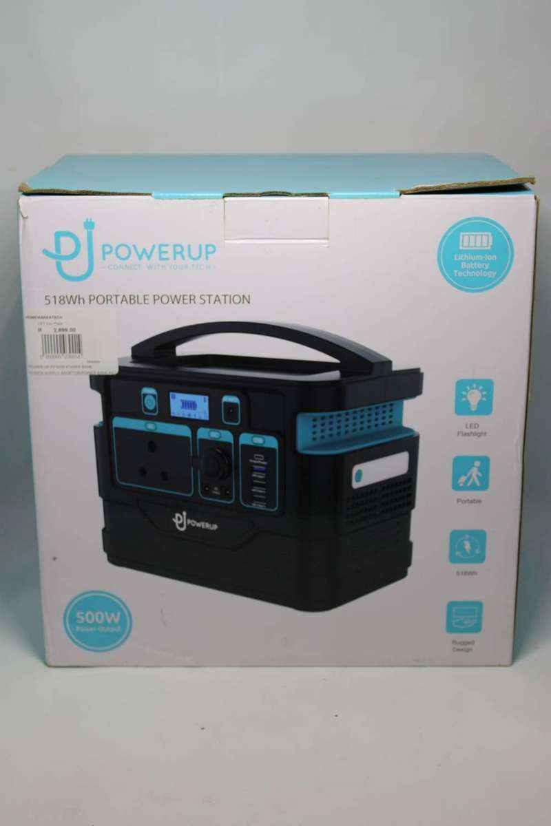 POWER -UP 518WH PORTABLE POWER STATION