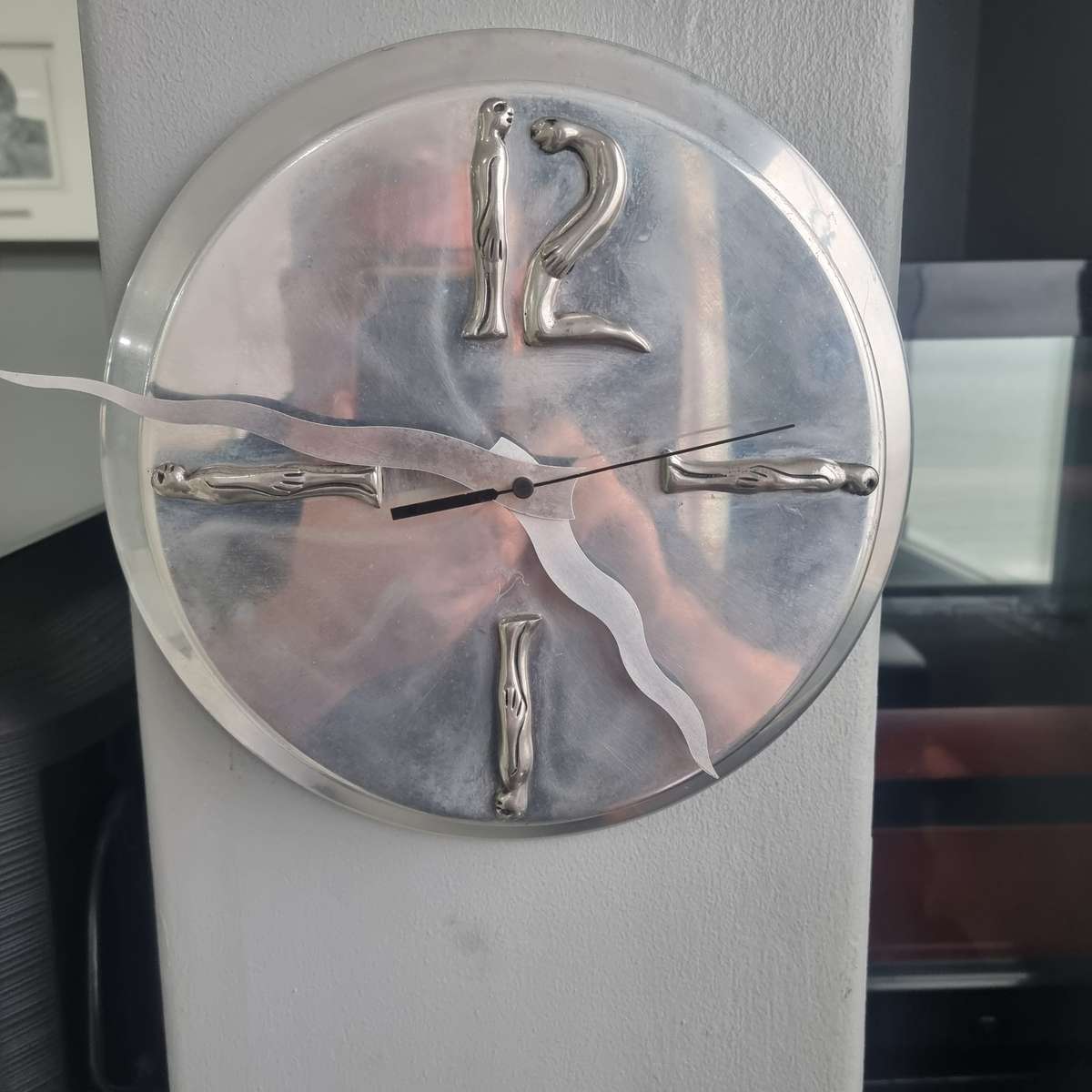 Carol Boyes Wall Clock Large Woman Man