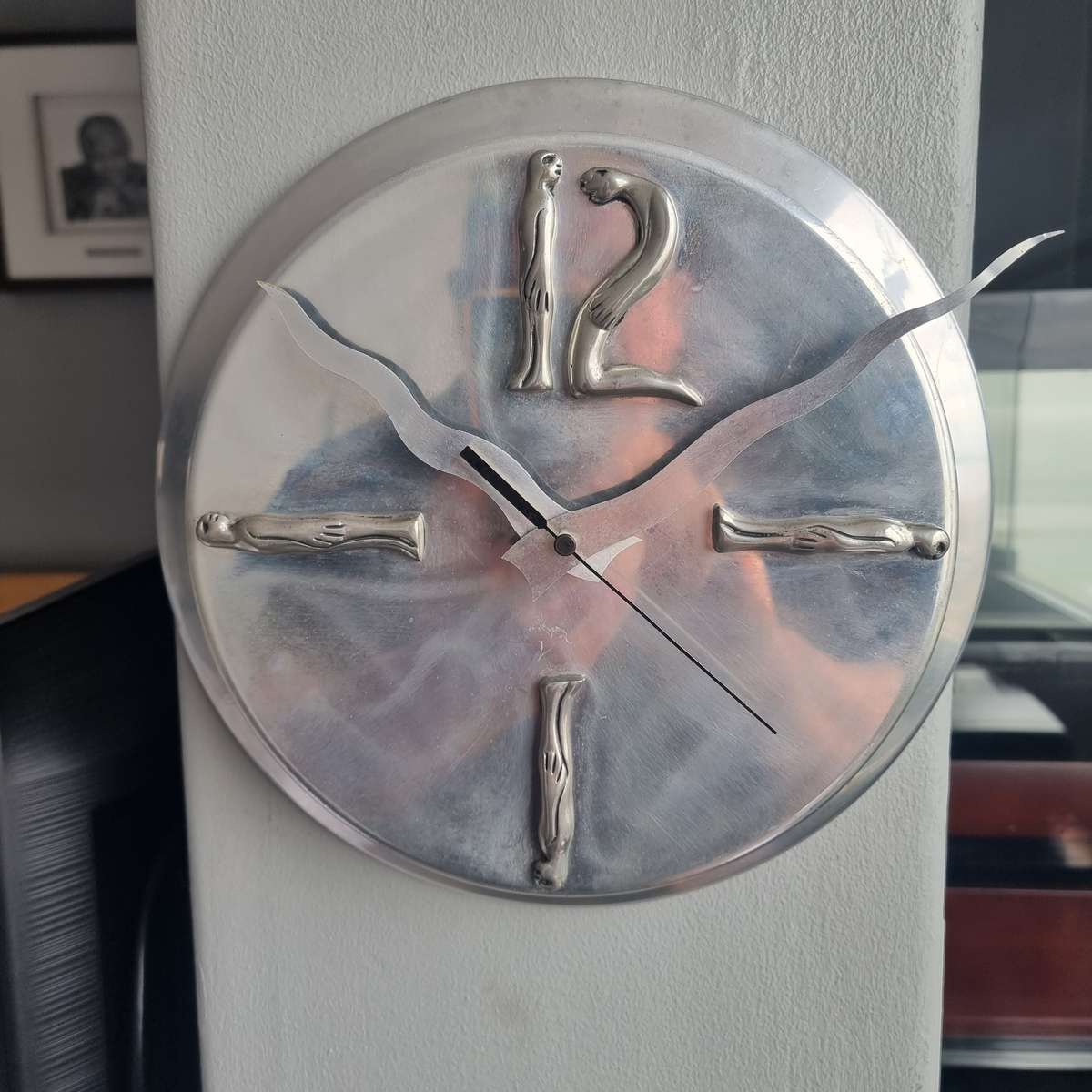 Carol Boyes Wall Clock Large Woman Man