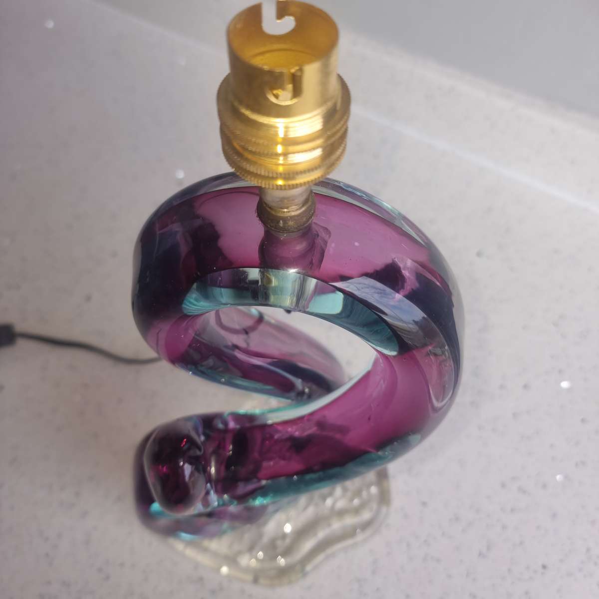 Very Rare! Vintage Murano Table Lamp