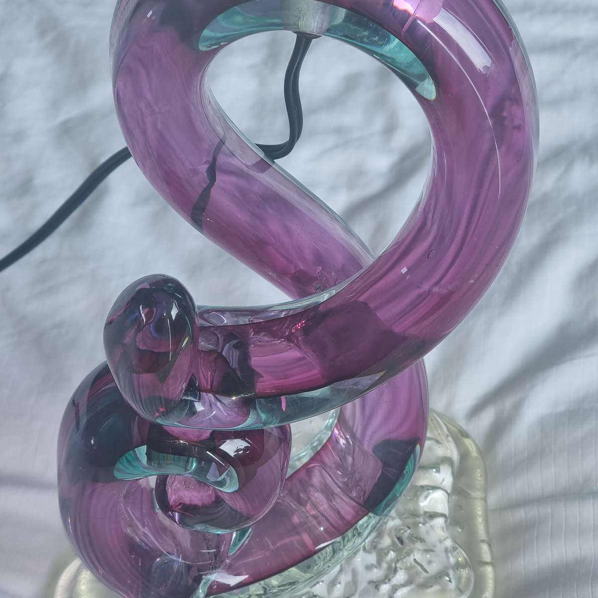 Very Rare! Vintage Murano Table Lamp