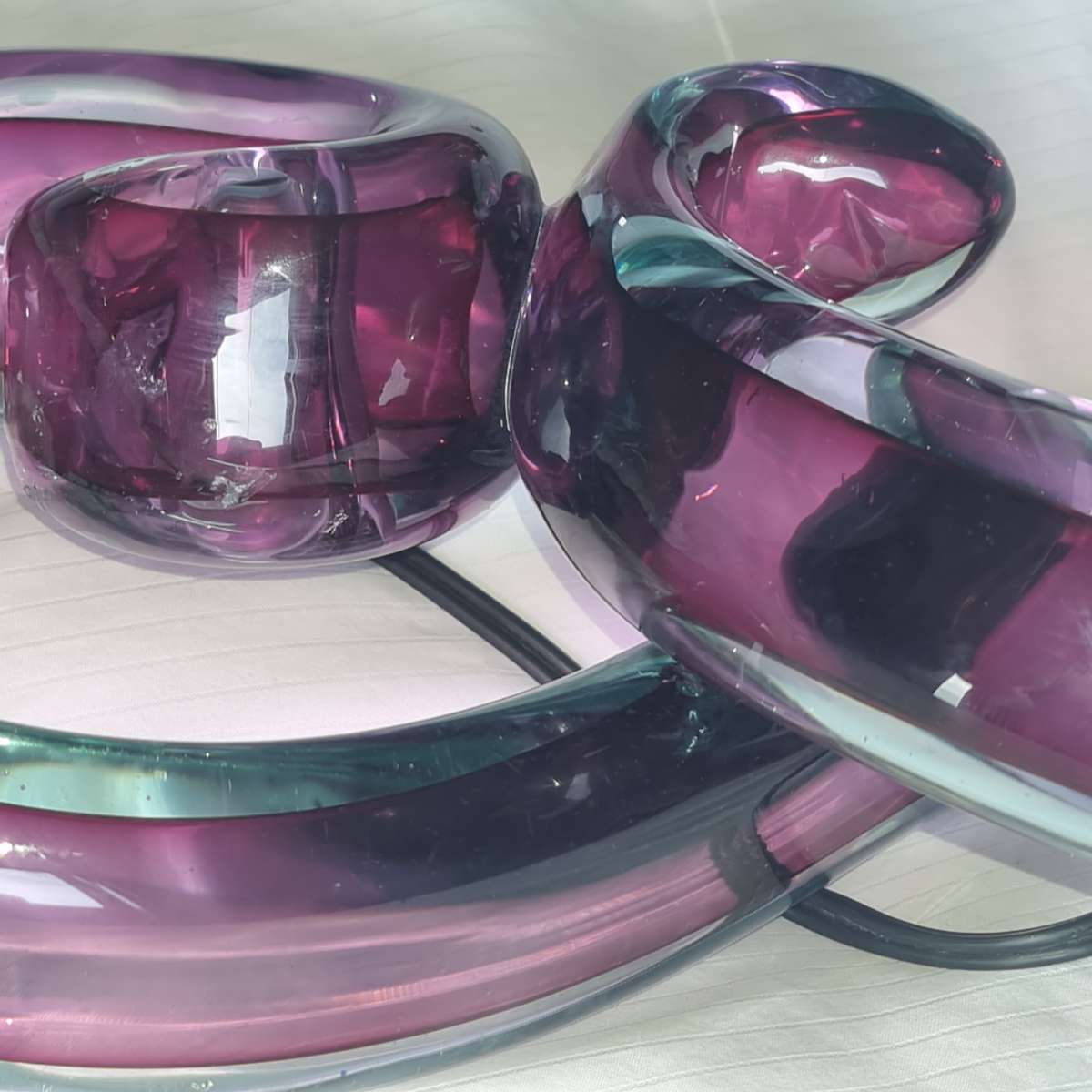 Very Rare! Vintage Murano Table Lamp