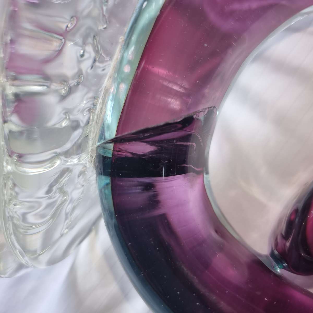 Very Rare! Vintage Murano Table Lamp