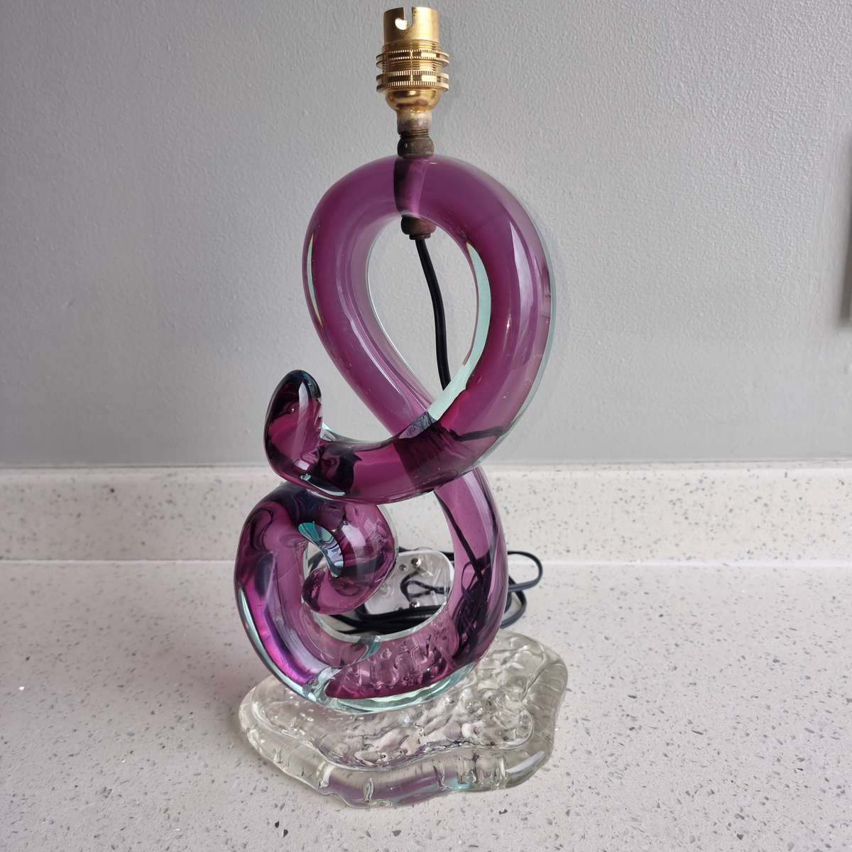 Very Rare! Vintage Murano Table Lamp