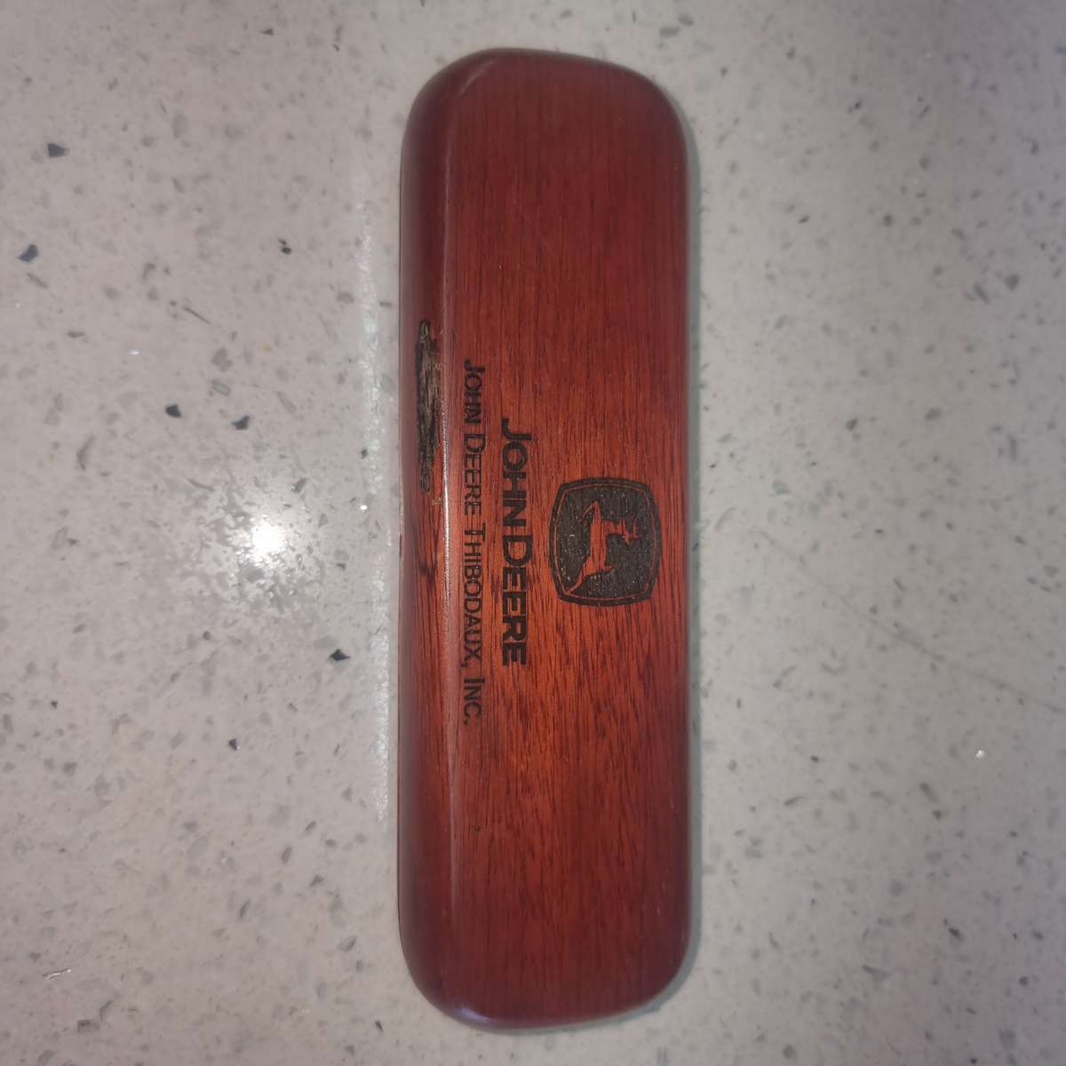 John Deere Pen unused in wooden box- relisted