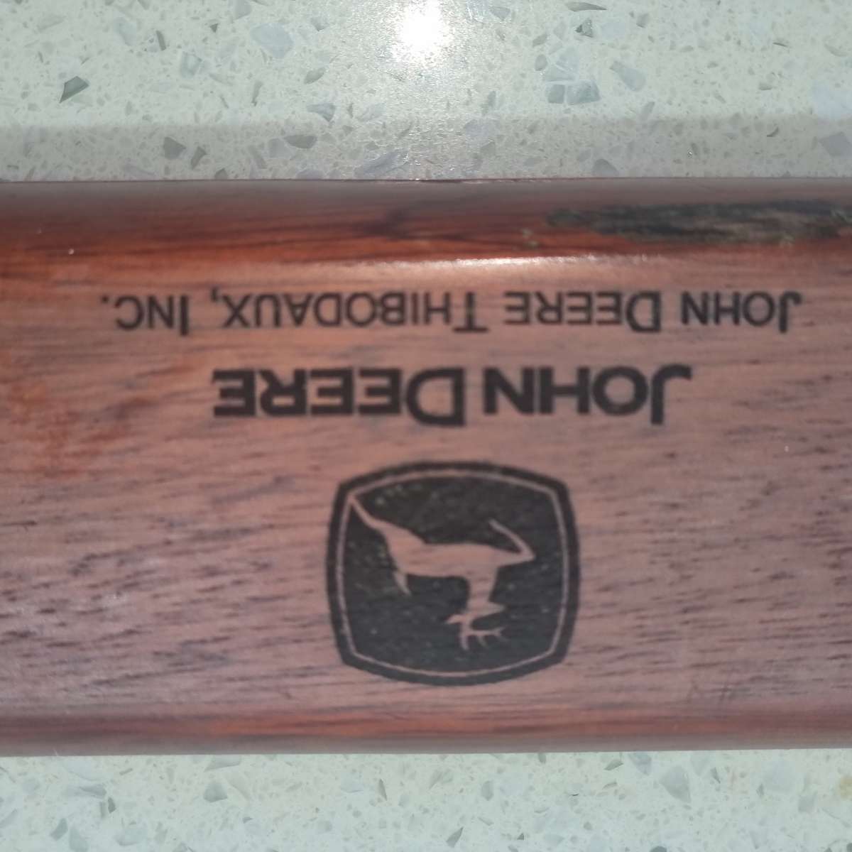 John Deere Pen unused in wooden box- relisted