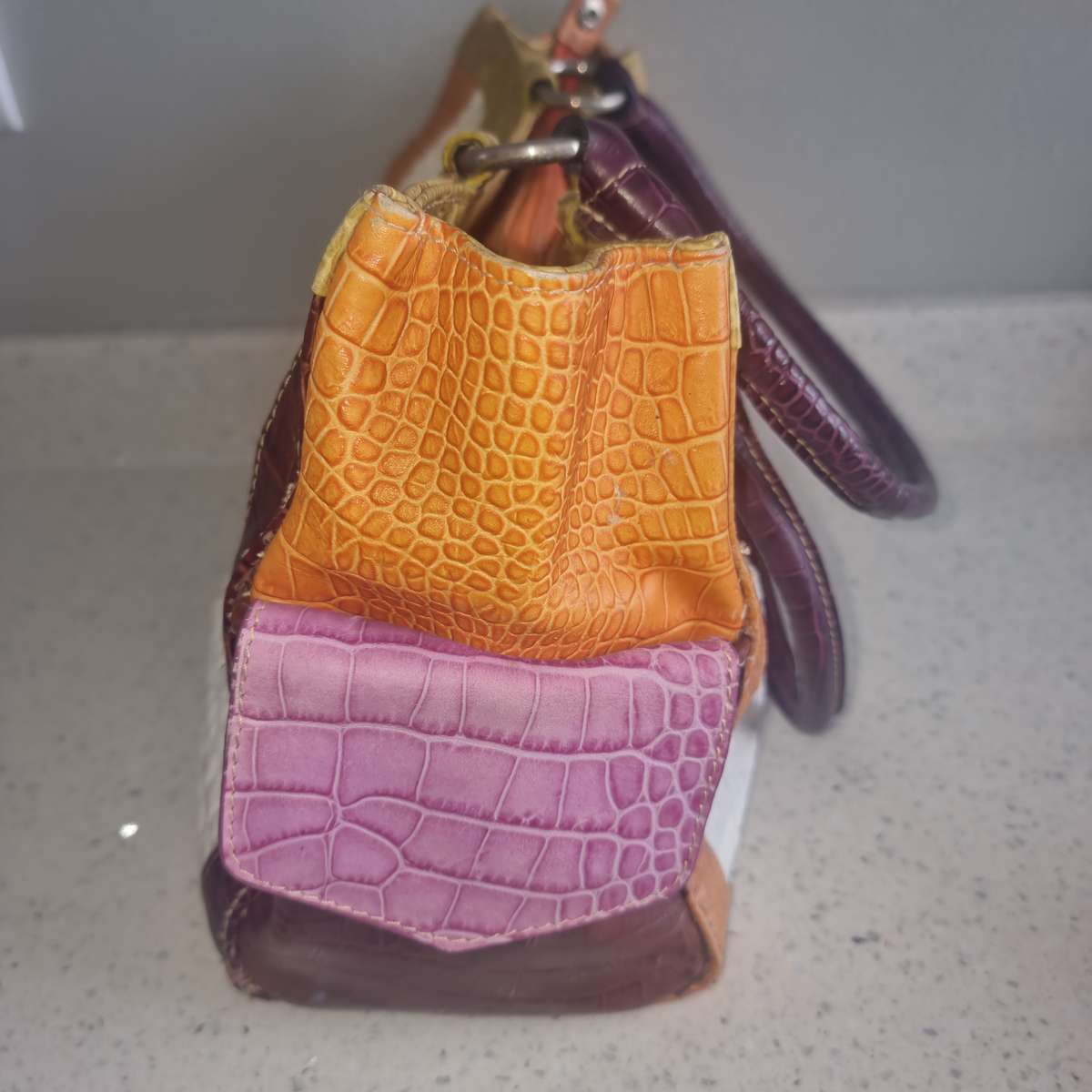 Michel Angelo Bag 100%crocodile