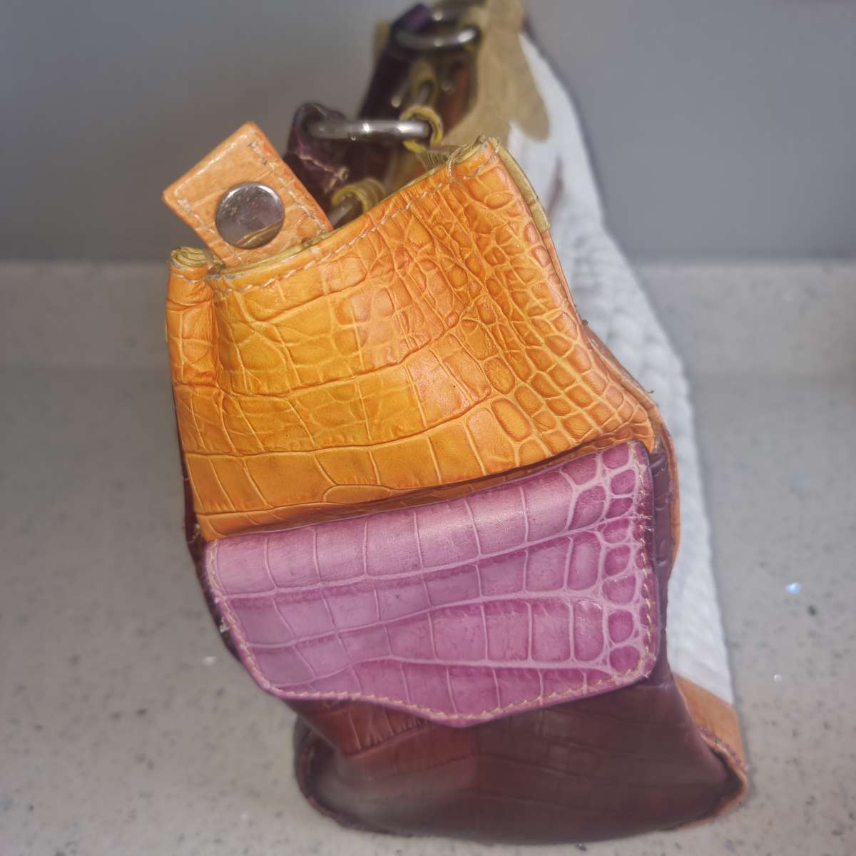 Michel Angelo Bag 100%crocodile