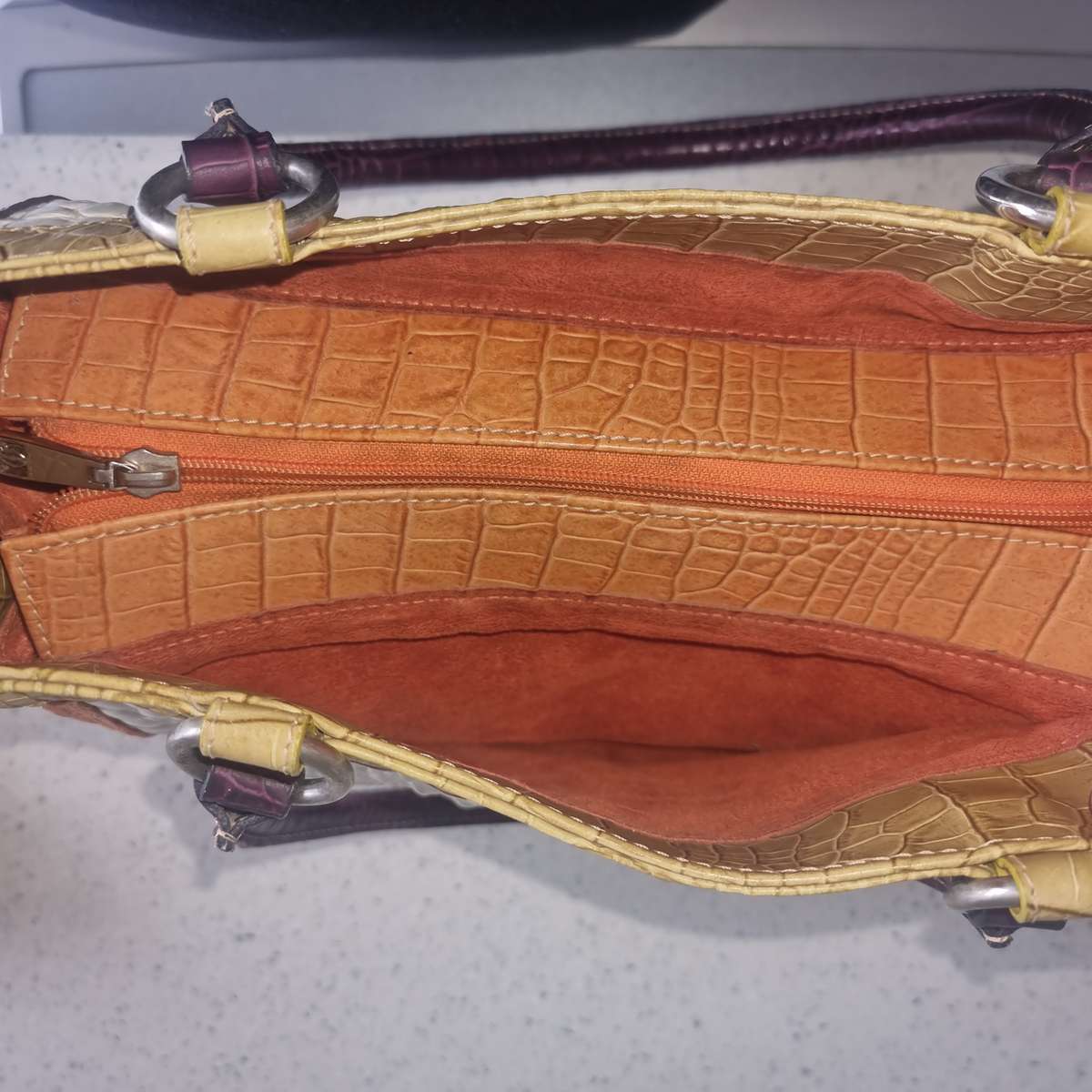 Michel Angelo Bag 100%crocodile