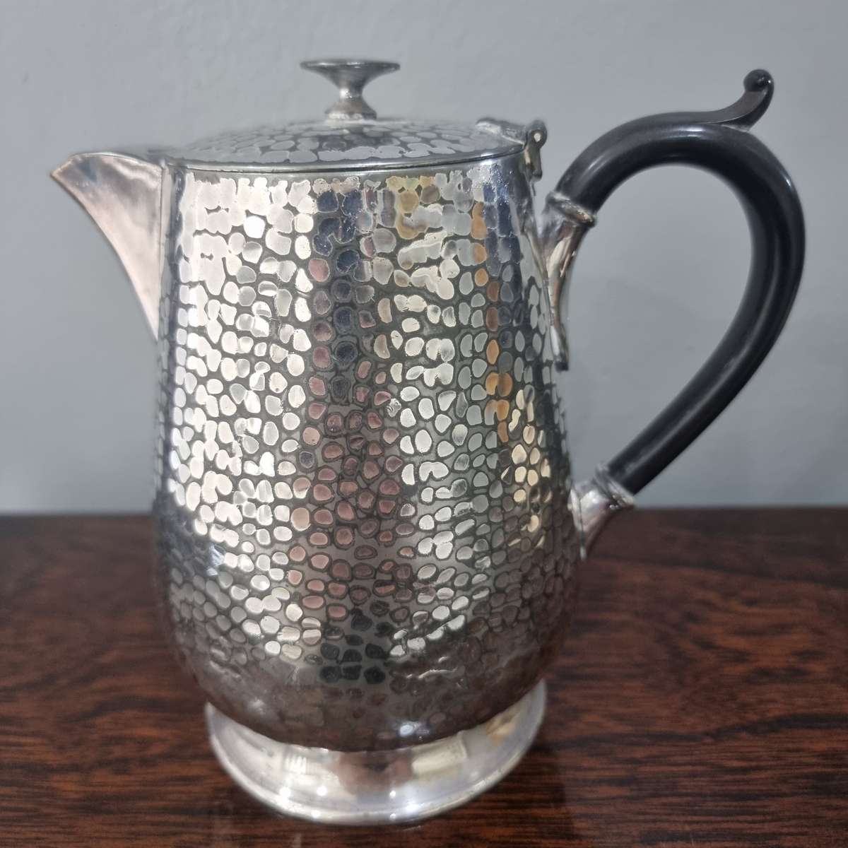 Knighthood Pewter Hand Hammered Teapot