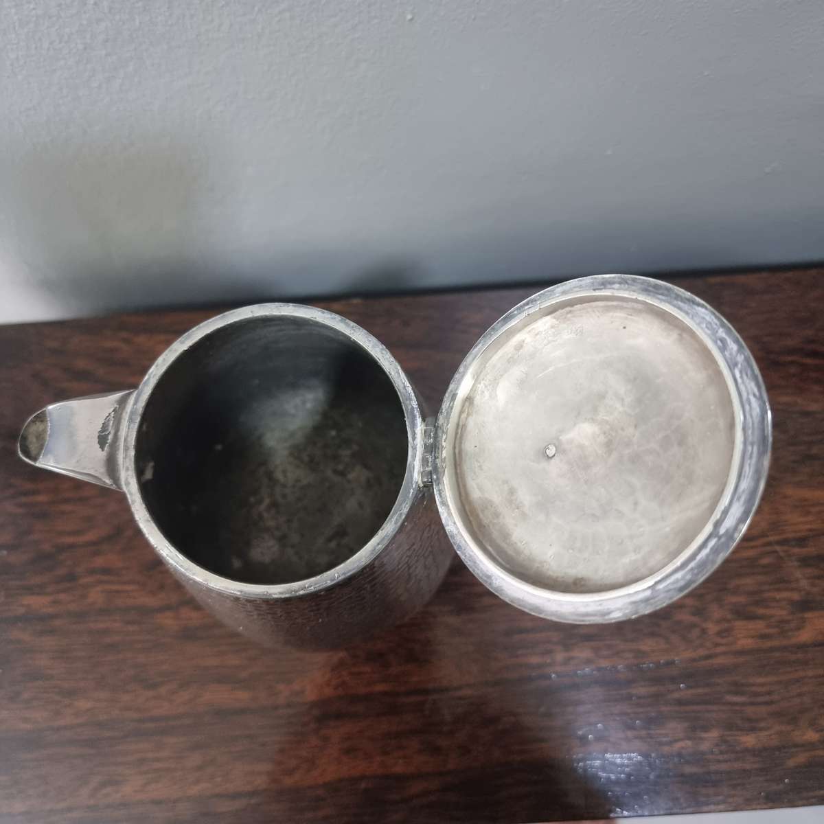 Knighthood Pewter Hand Hammered Teapot