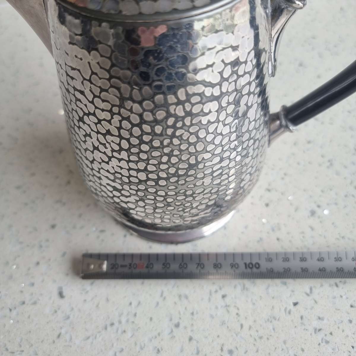 Knighthood Pewter Hand Hammered Teapot