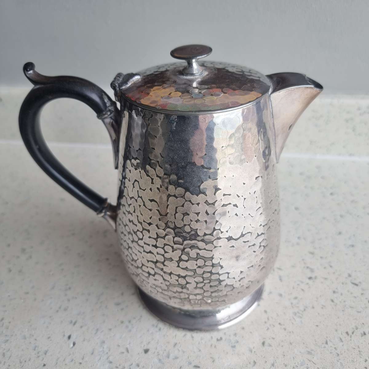 Knighthood Pewter Hand Hammered Teapot
