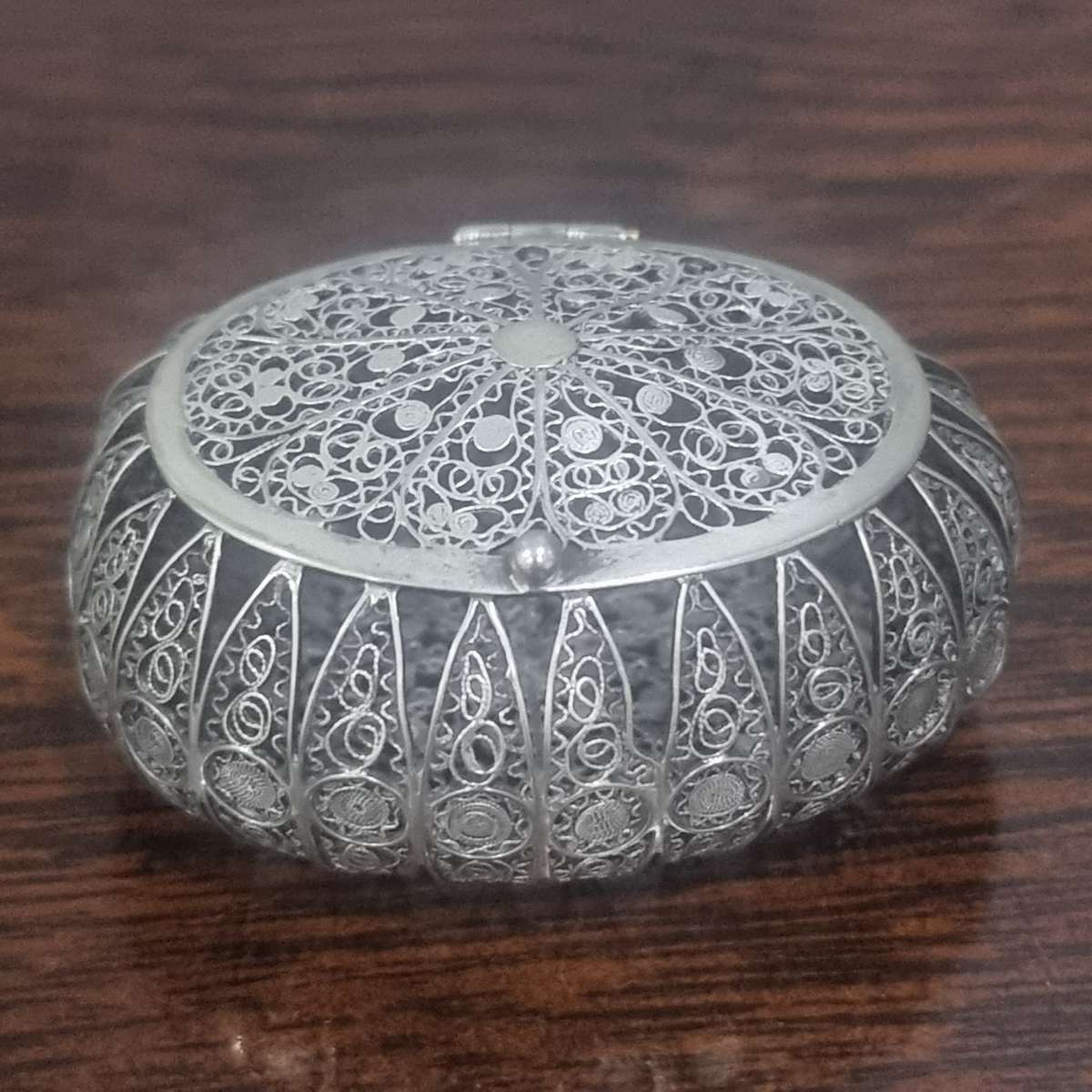 Antique sterling silver Trinket basket 22,1 Grams