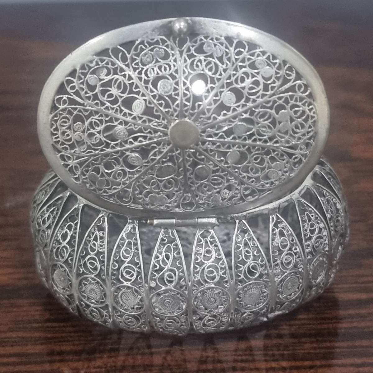Antique sterling silver Trinket basket 22,1 Grams