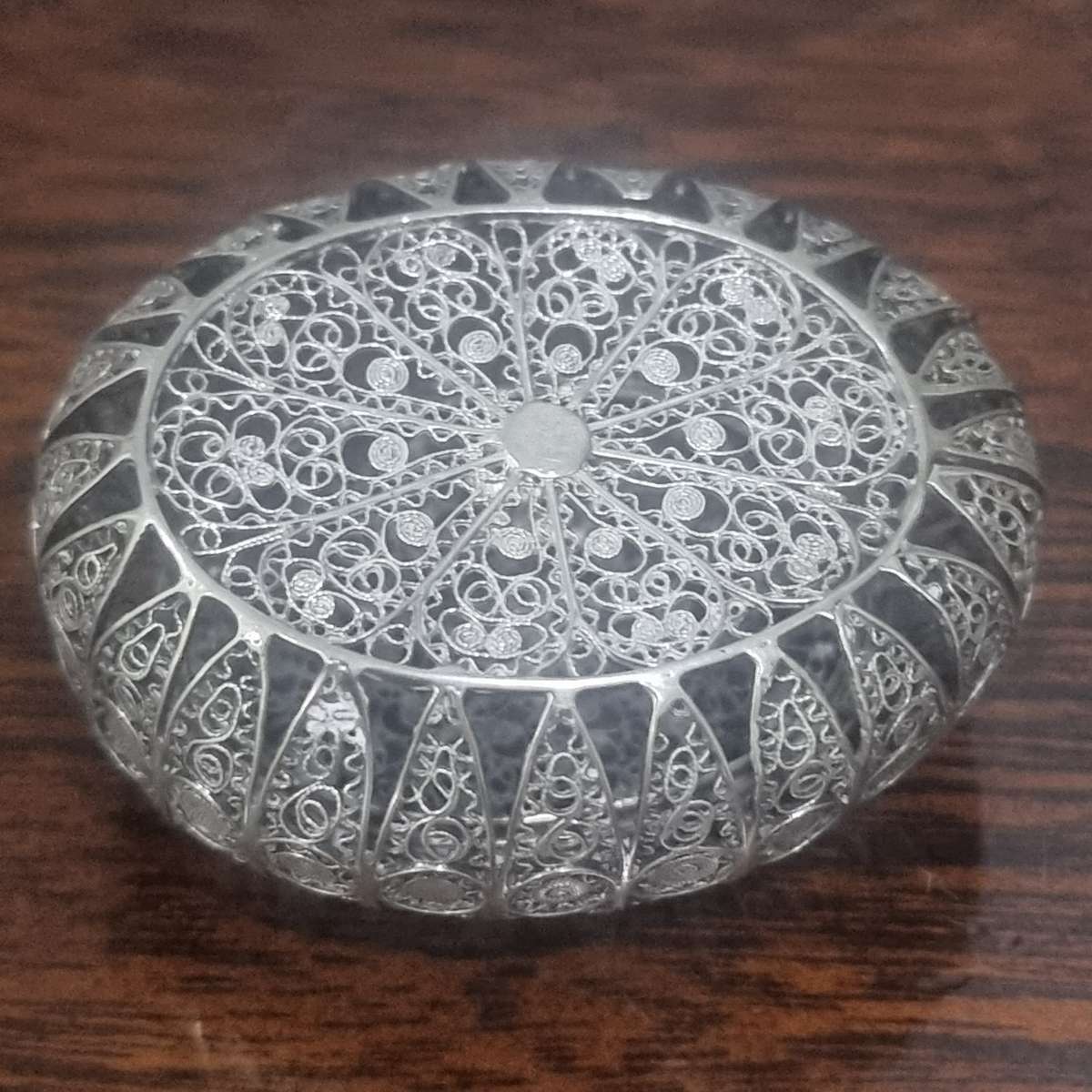 Antique sterling silver Trinket basket 22,1 Grams