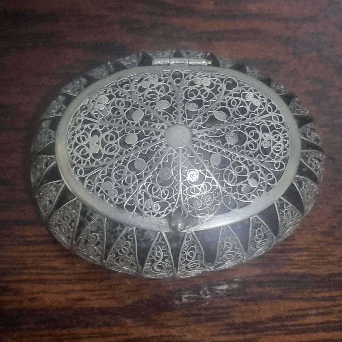 Antique sterling silver Trinket basket 22,1 Grams