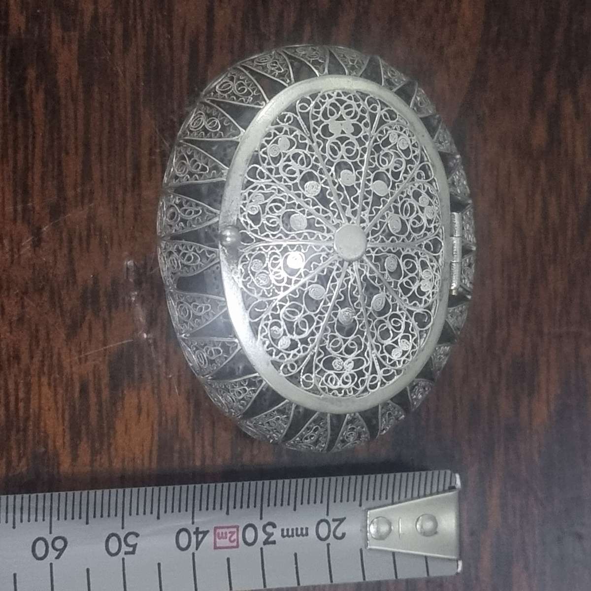 Antique sterling silver Trinket basket 22,1 Grams