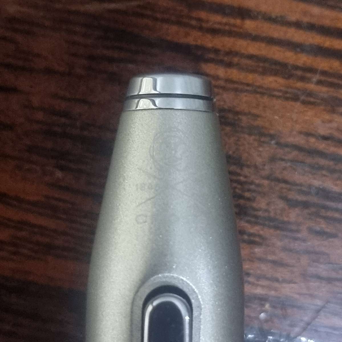 Cross ball point pen silver grey