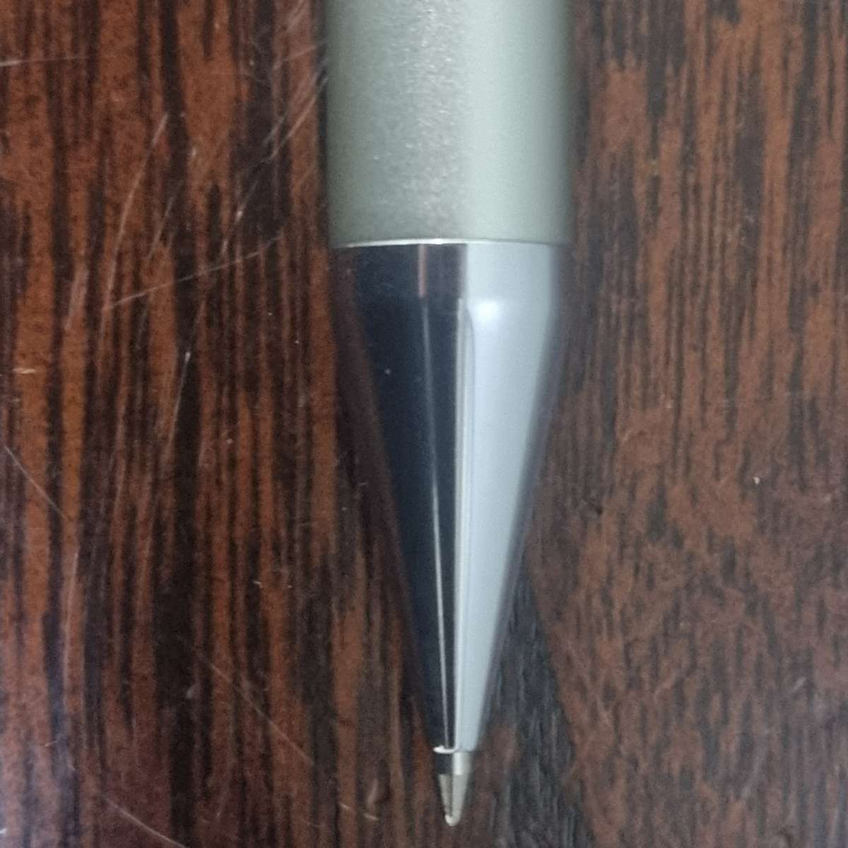 Cross ball point pen silver grey