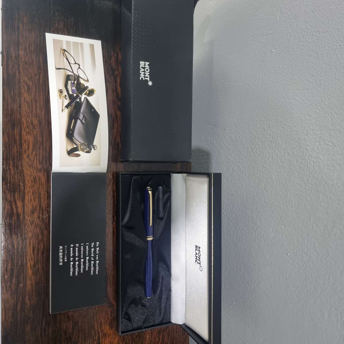 Montblanc Generation Blue Gt Luxury Fountain Pen