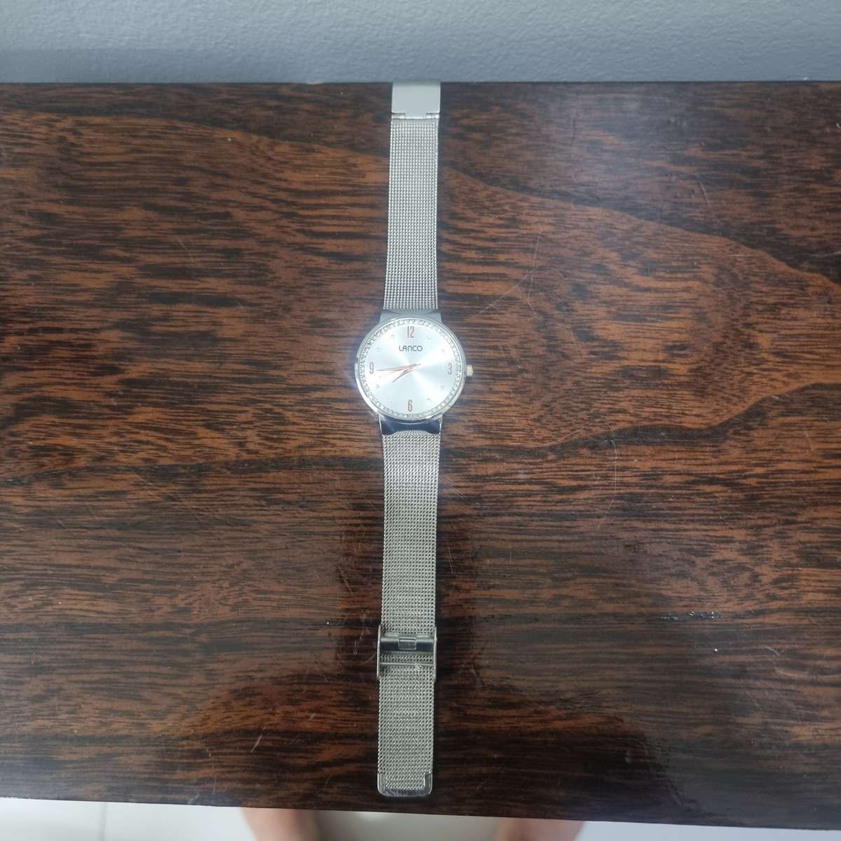 Lanco watch with stainless steel strap