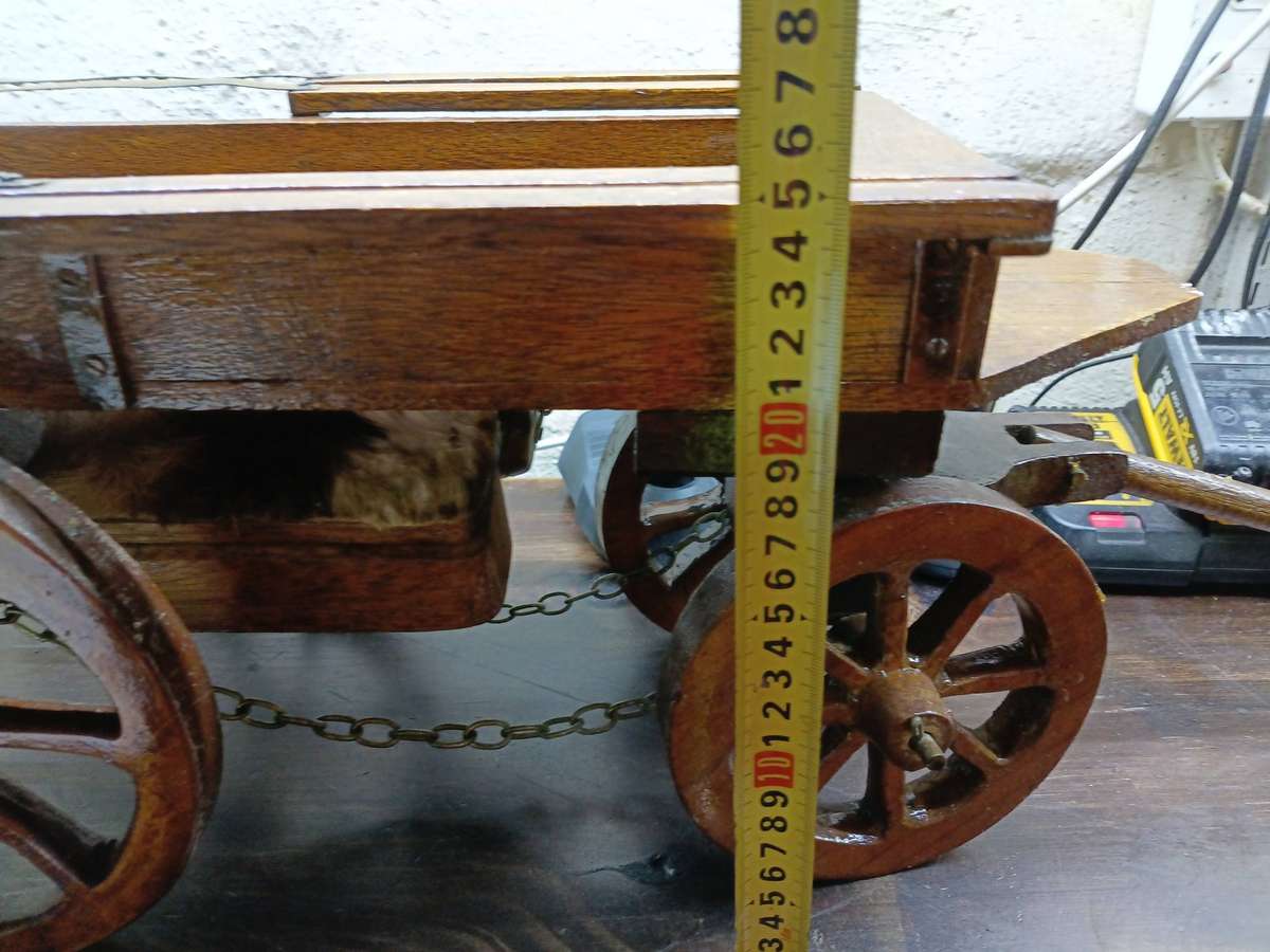Charming Vintage 1950s Toy Wagon | 57cm with out the handle
