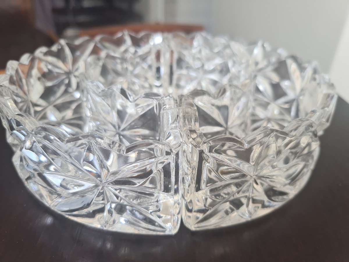 Beautiful center piece  of table crystal