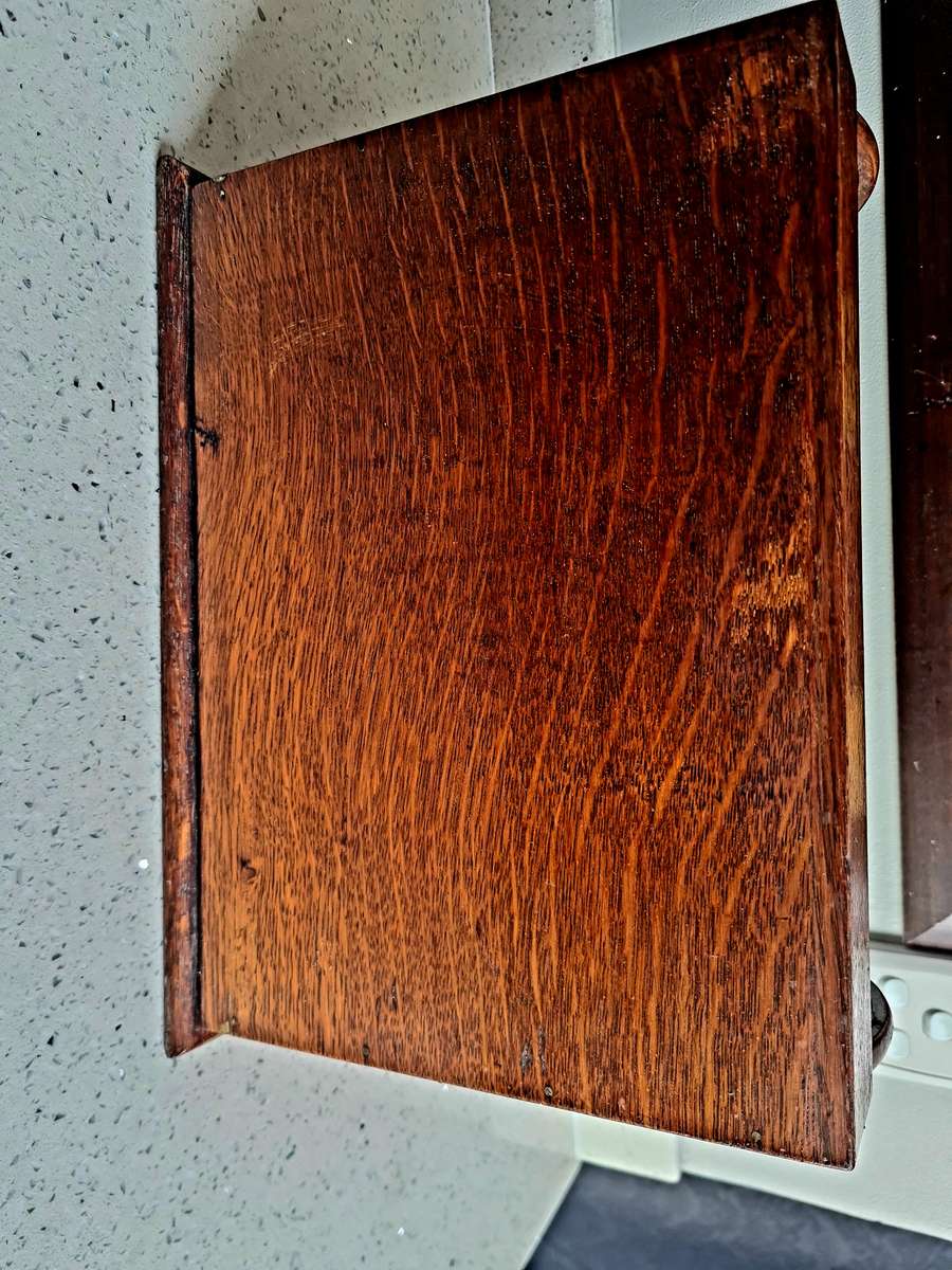 Antique  Table Tambour  Writing Box with Roll Top