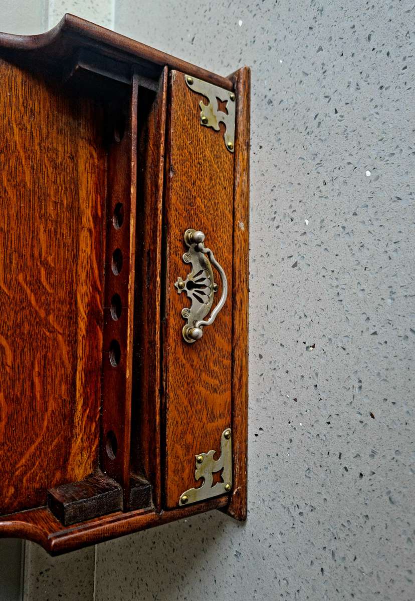 Antique  Table Tambour  Writing Box with Roll Top