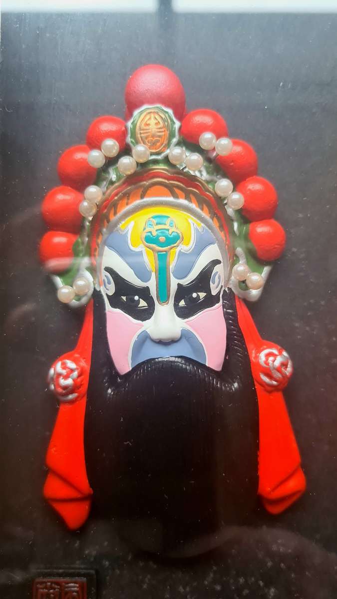 Beautifully framed Vintage Chinese Gods