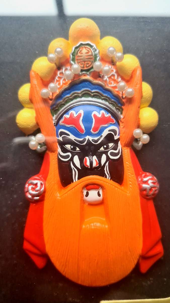 Beautifully framed Vintage Chinese Gods