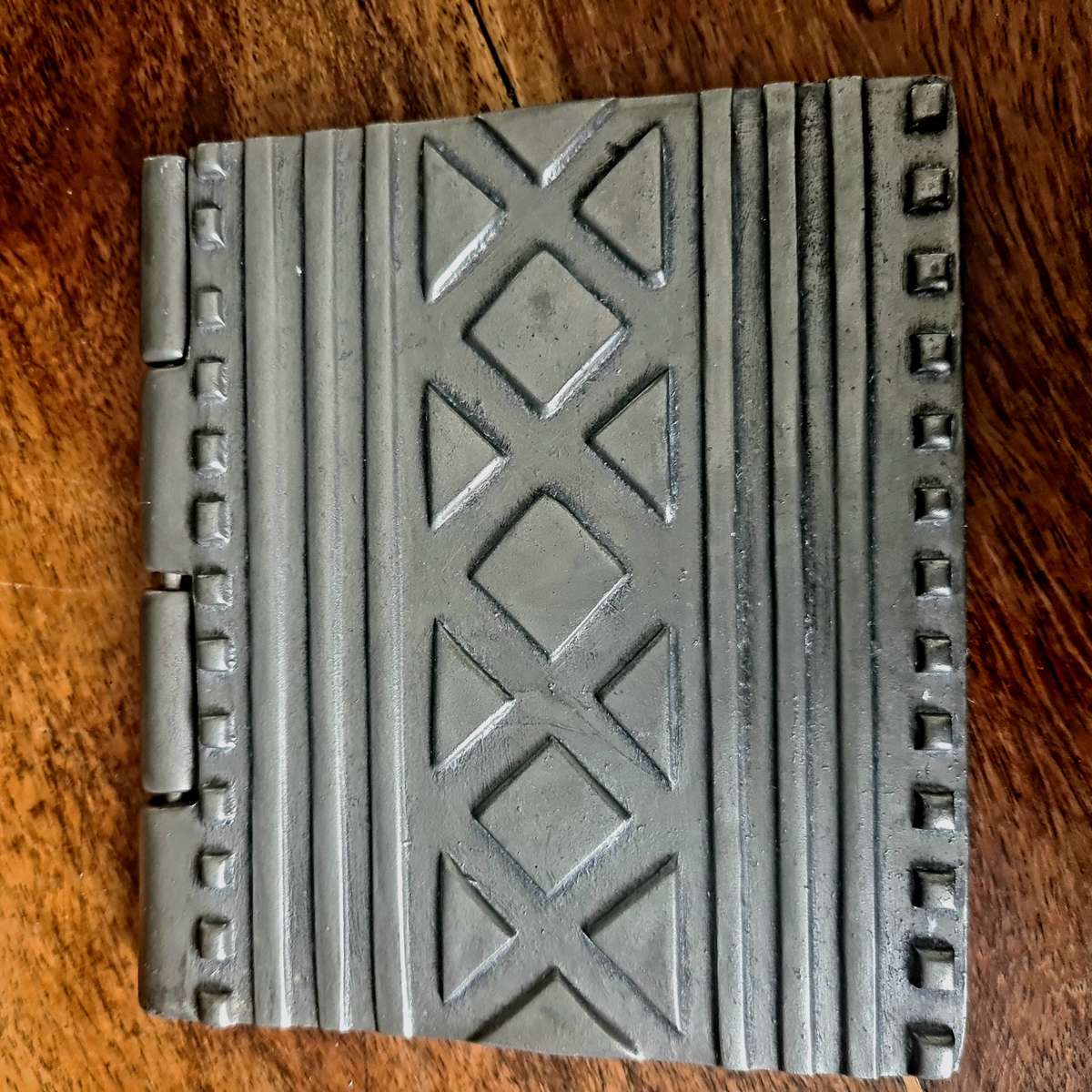 Carrol Boyes Pewter notebook holder