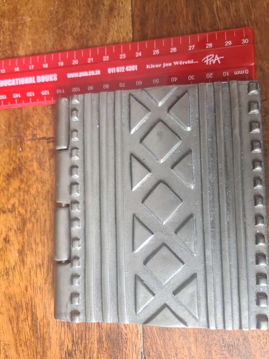 Carrol Boyes Pewter notebook holder