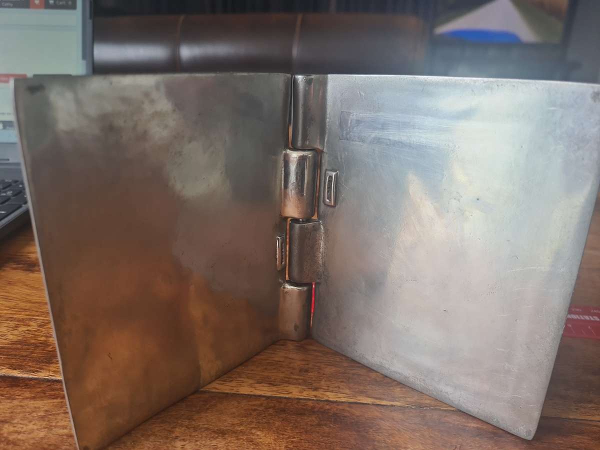 Carrol Boyes Pewter notebook holder