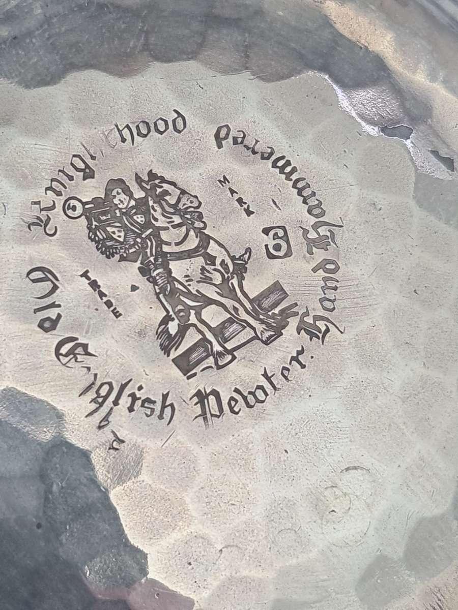 Knighthood Pewter Hand Hammered Teapot