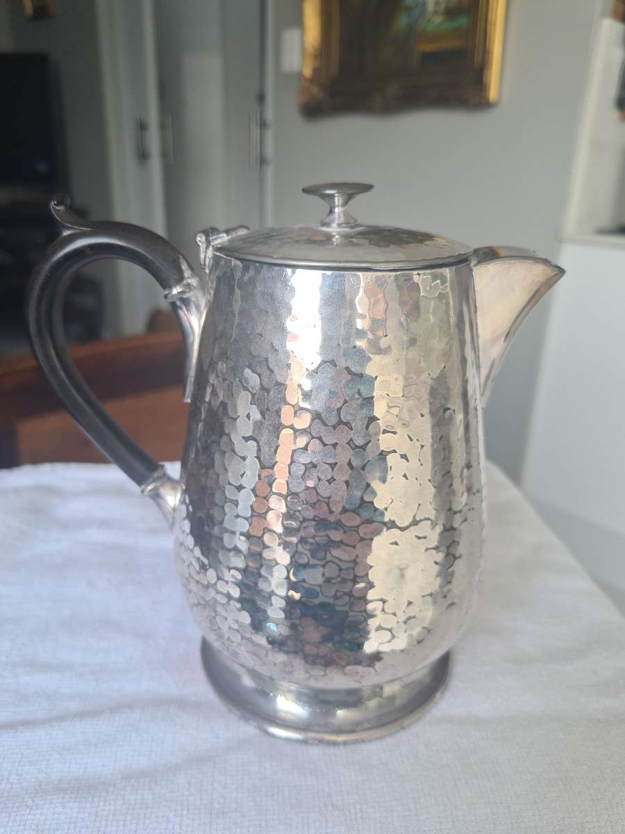 Knighthood Pewter Hand Hammered Teapot
