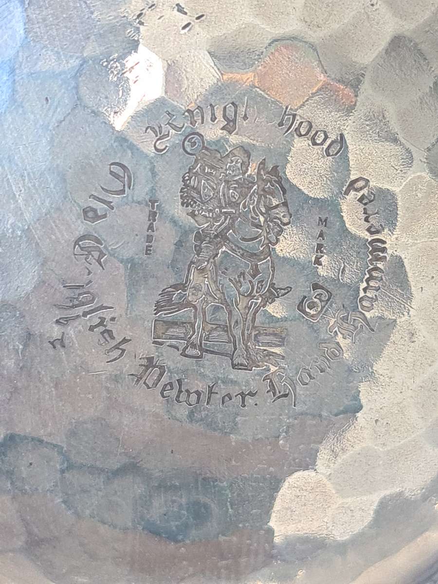 Knighthood Pewter Hand Hammered Teapot