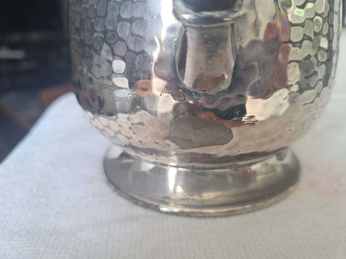 Knighthood Pewter Hand Hammered Teapot