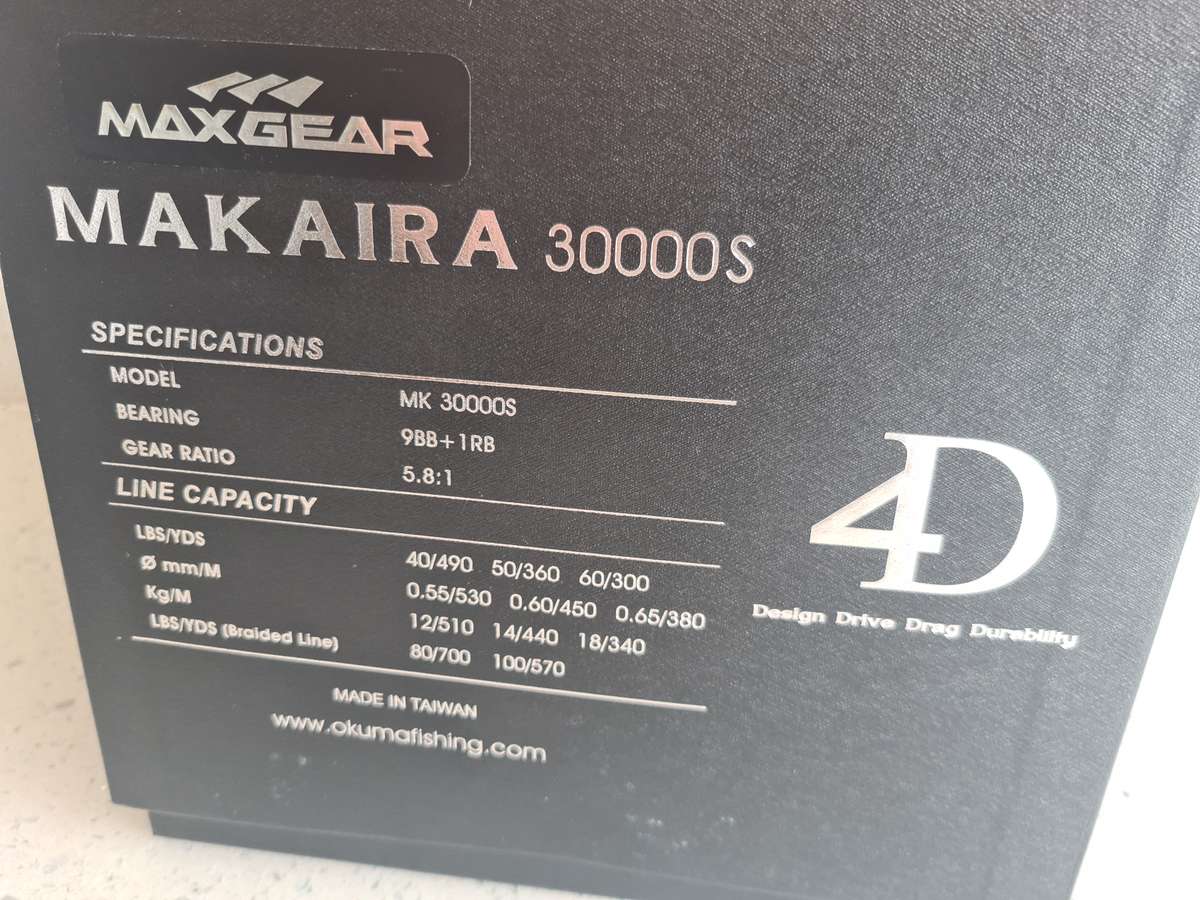 Okuma Makaira Spinning 30000S