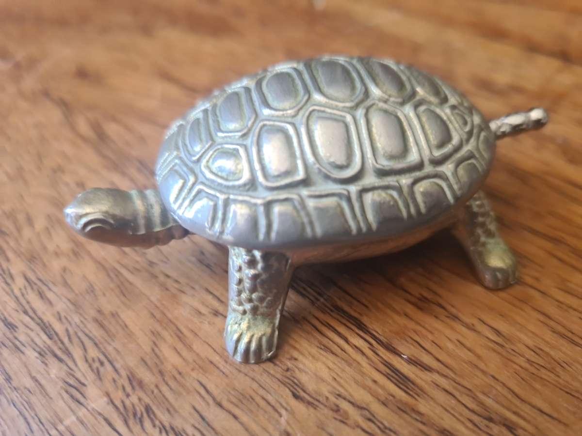 Very Rare!!! Vintage Tortoise Trinket box