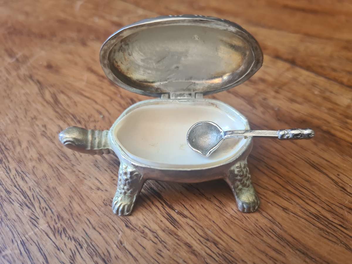 Very Rare!!! Vintage Tortoise Trinket box