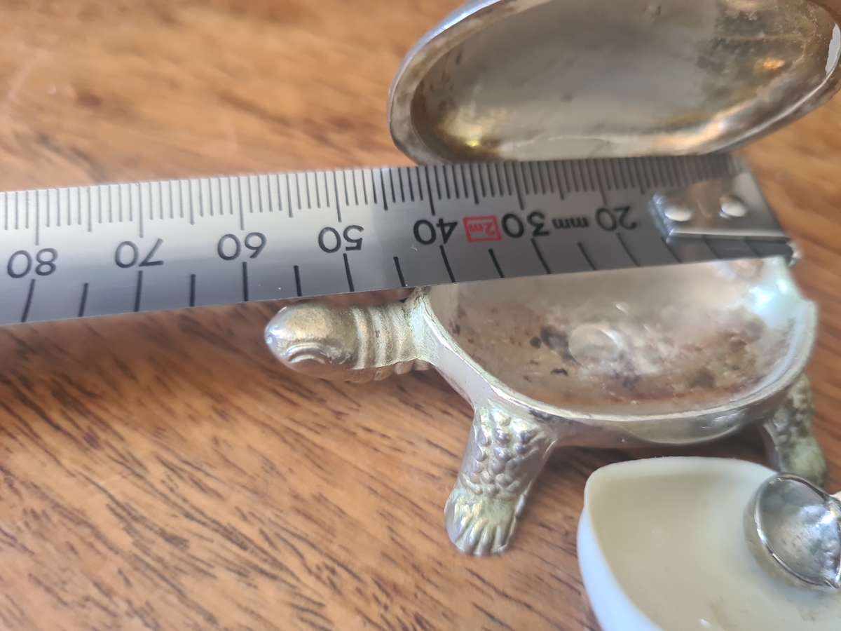 Very Rare!!! Vintage Tortoise Trinket box